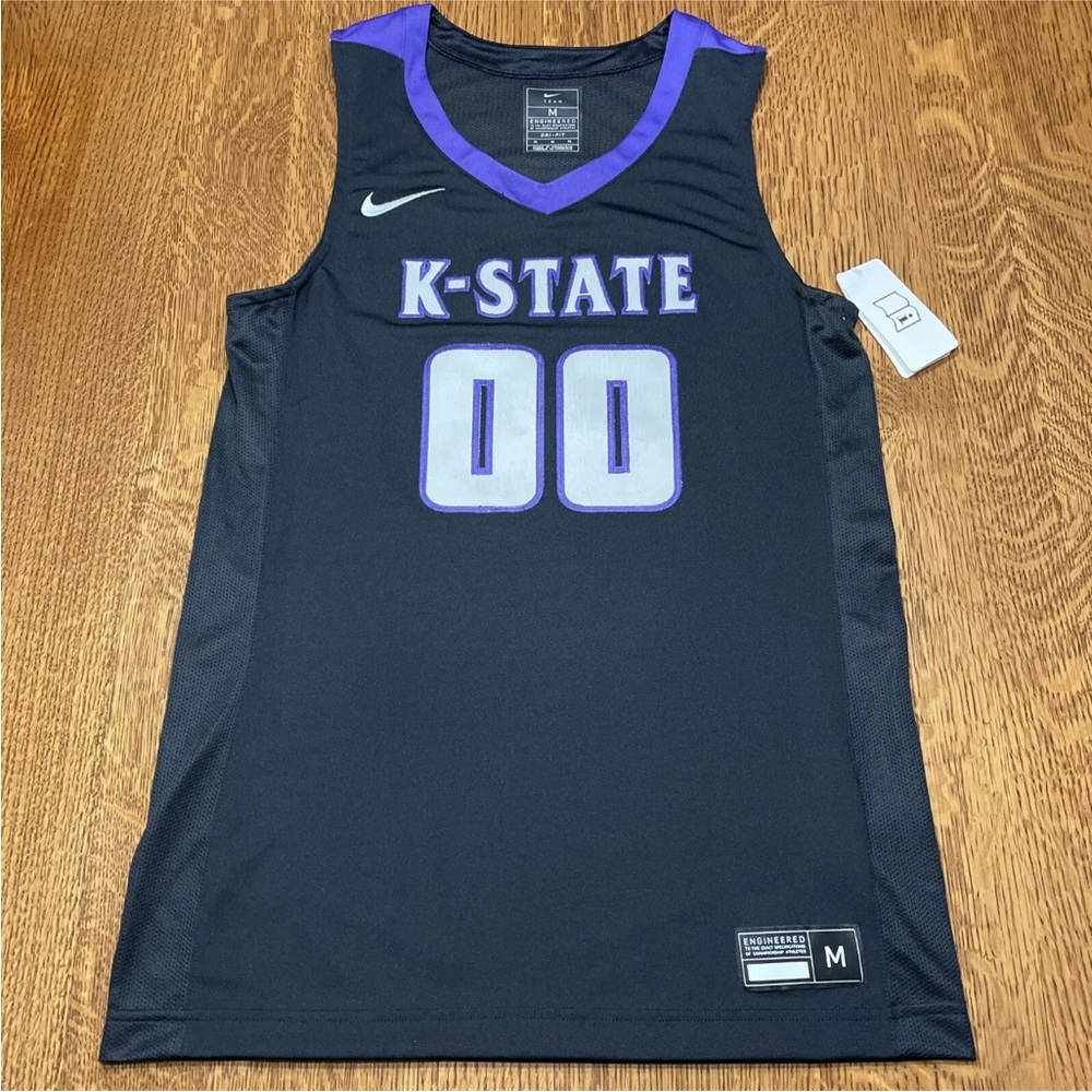 Nike Team Dri-Fit Kansas State Mens Basketball Jersey Size M NEW WITH TAG